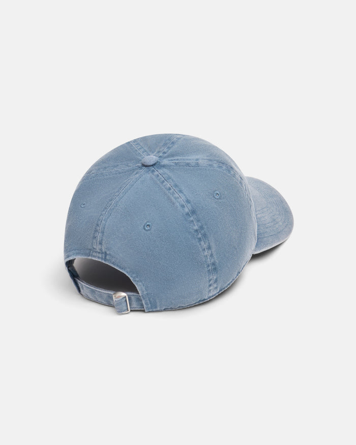 J. Press White on Steel Blue Needlepoint Hat
