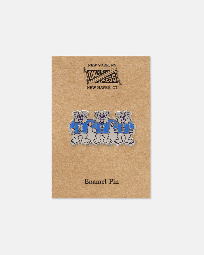 J. Press x Only NY Enamel Bulldog Pin