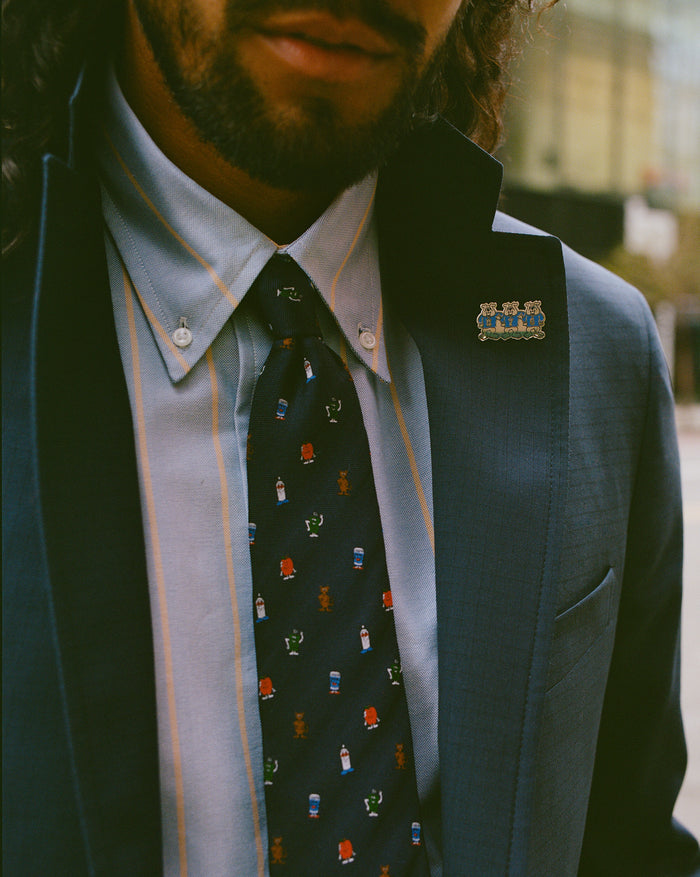 J. Press x Only NY Enamel Bulldog Pin