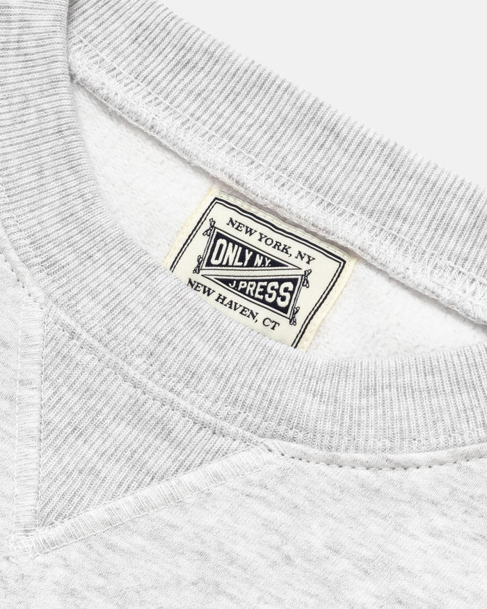 J. Press x Only NY Grey Bulldog Sweatshirt