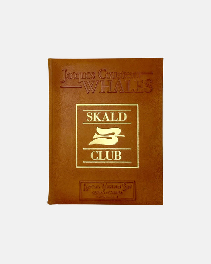 Jacques Cousteau Whales Skald Club Limited Edition 1991 Book