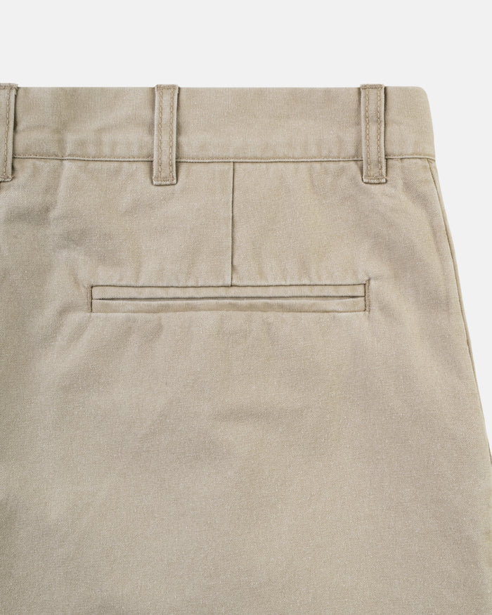Khaki Washed Canvas Cape Cod Pant