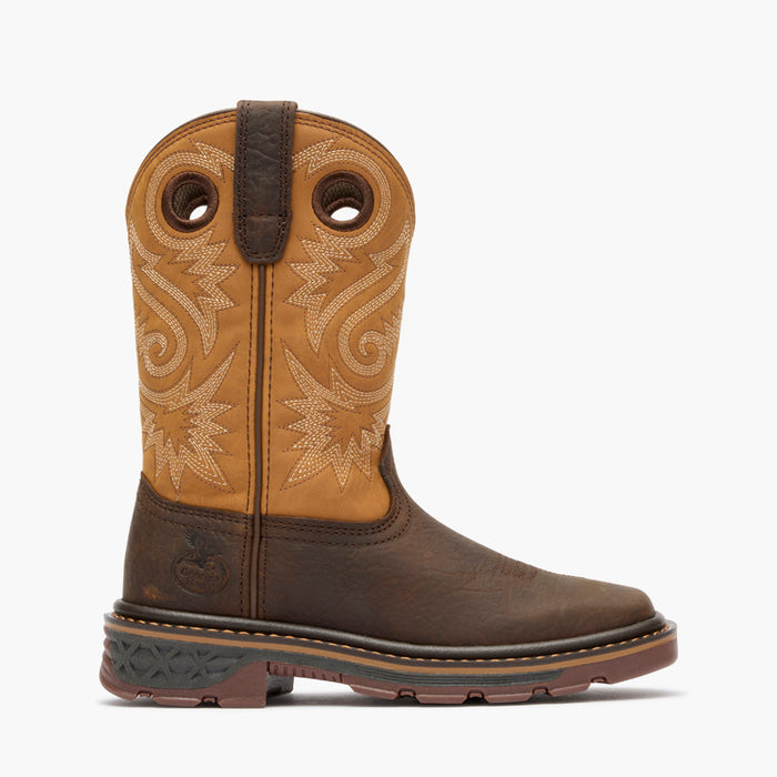 Kid's Carbo-Tec FLX Pull-On Western Boot