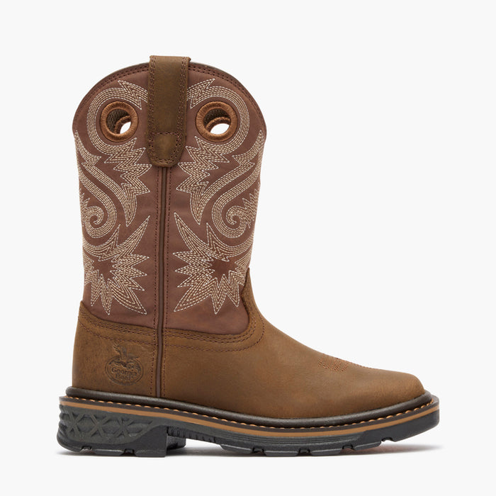 Kid's Carbo-Tec FLX Pull-On Western Boot
