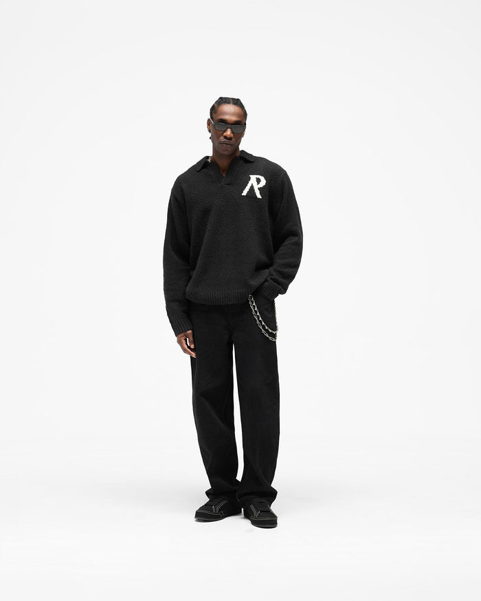 Knitted_Boucle_Polo_-_Jet_Black_06.jpg