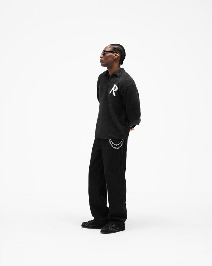 Knitted_Boucle_Polo_-_Jet_Black_07.jpg