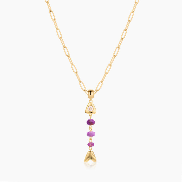 La Pez Purple Mica Fish Bail