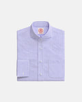 Lavender Bengal Stripe Cutaway Collar Custom Shirt