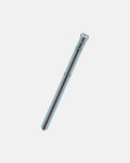Light Blue & Brown Stripe Nylon Watch Strap