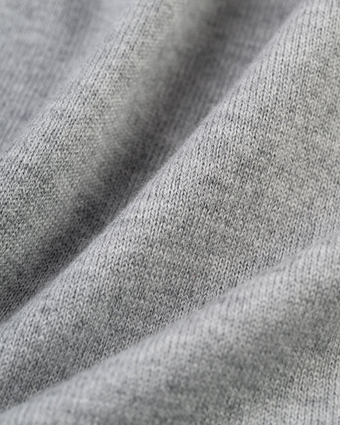 Light Grey Cotton-Wool Hoodie