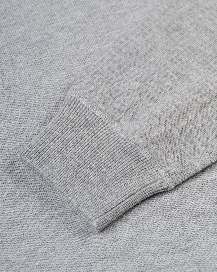 Light Grey Cotton-Wool Hoodie