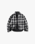 Logo Quilted Shirt - Black