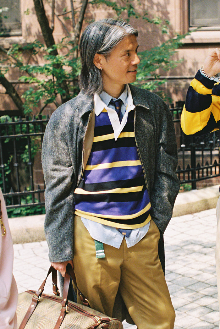 London School of Economics Stripe Cotton Rugby