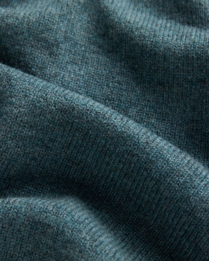 Lovat Lambswool V-neck Sweater
