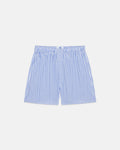 Made-in-Canada Blue Butcher Stripe Cotton Broadcloth Boxers