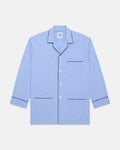 Made-in-Canada Blue End-On-End Cotton Pajamas