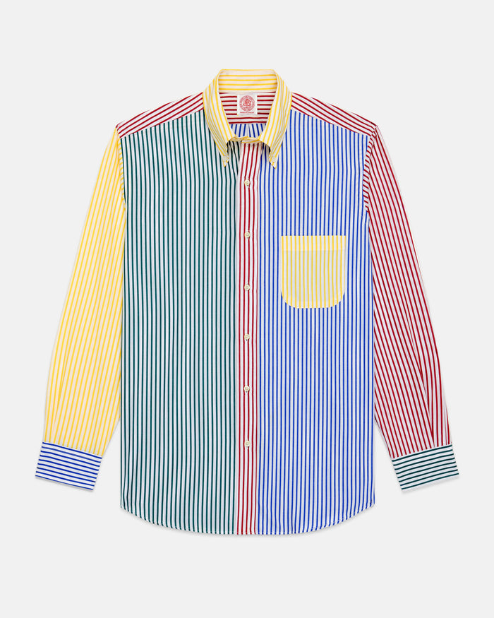 Made-in-Canada Butcher Stripe Fun Shirt