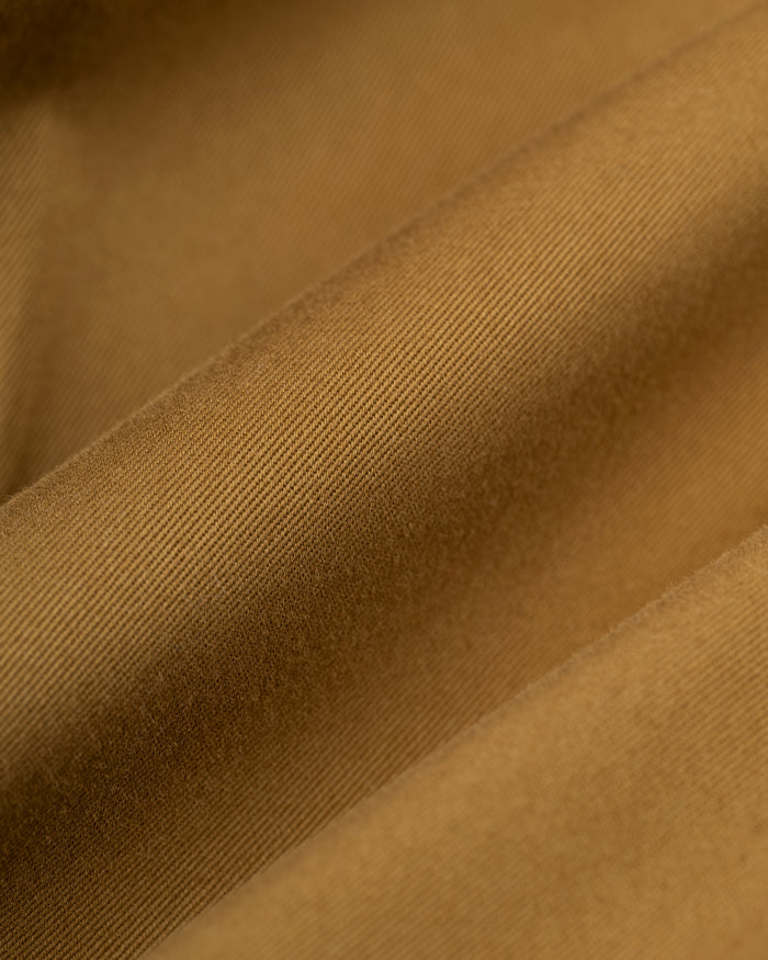 Made-in-Canada Dark Khaki Cotton Drill Cloth Trousers