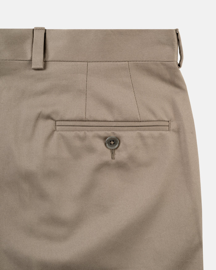 Made-in-Canada Grey Cotton Drill Cloth Trousers