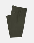 Made-in-Canada Olive Tropical Wool Trouser