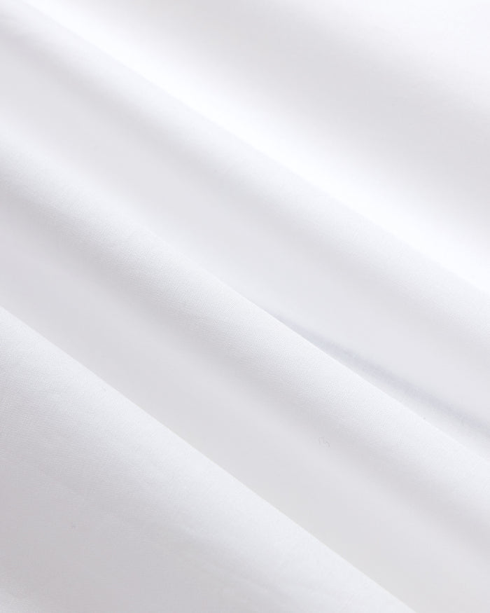 Made-in-Canada White Cotton Broadcloth Pajamas