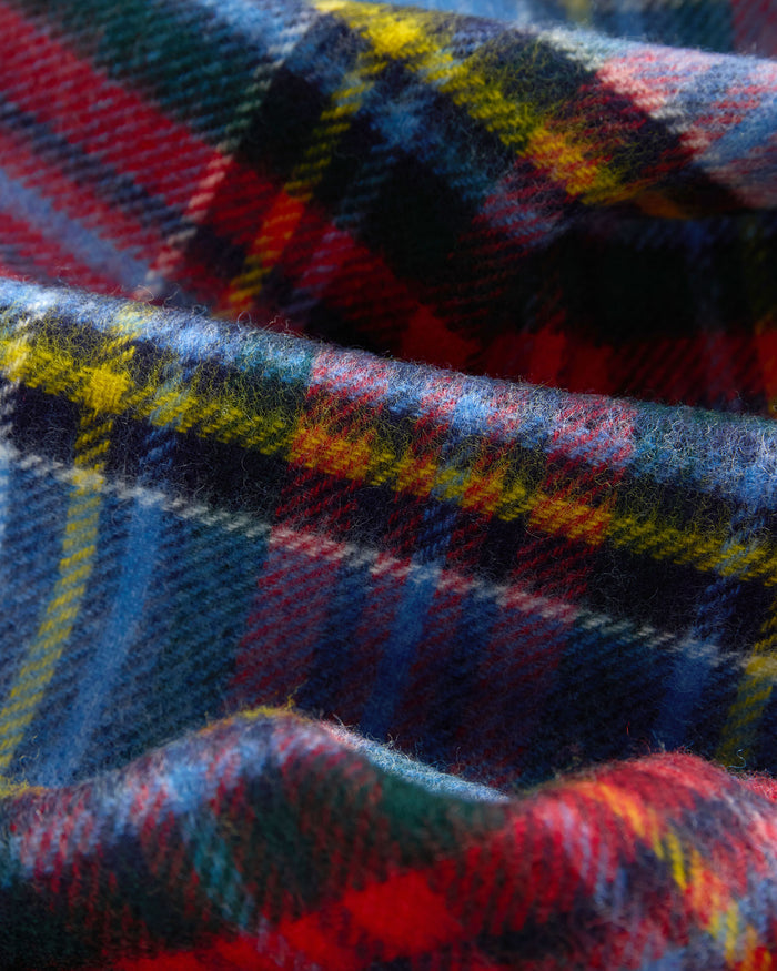 Made-in-England Anderson Tartan Merino Wool Scarf