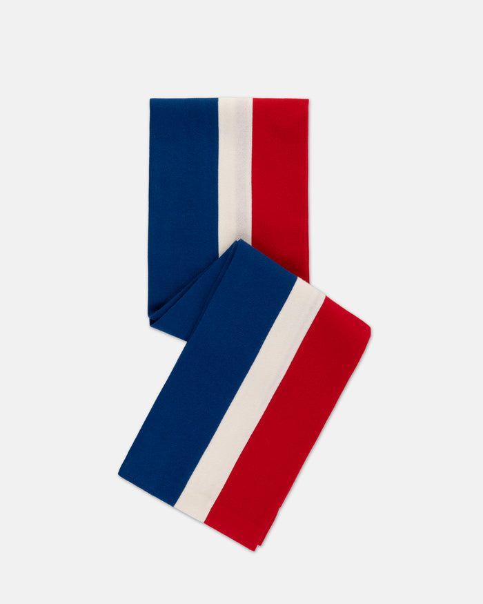 Made-in-England Benjamin Franklin College Wool Schoolboy Muffler