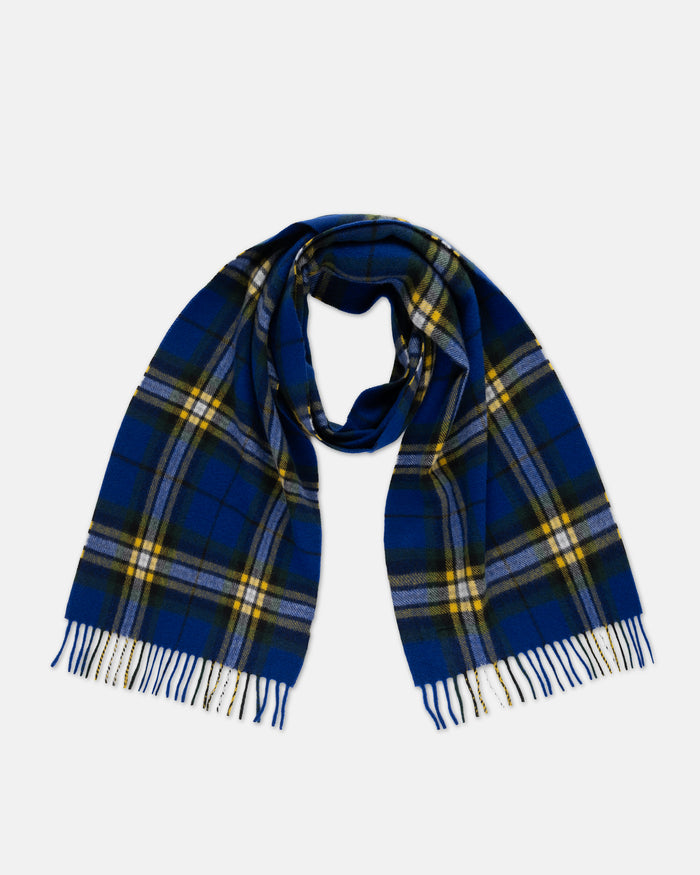 Made-in-England Helmsley Plaid Cashmere Muffler