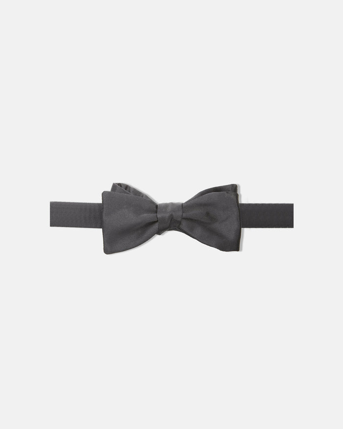 Made-in-England Satin Self-tie Formal Bow Tie