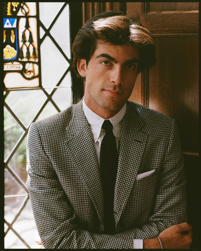 Made-in-Italy Black Silk Knit Tie