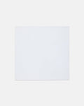 Made-in-Italy White Linen Pocket Square
