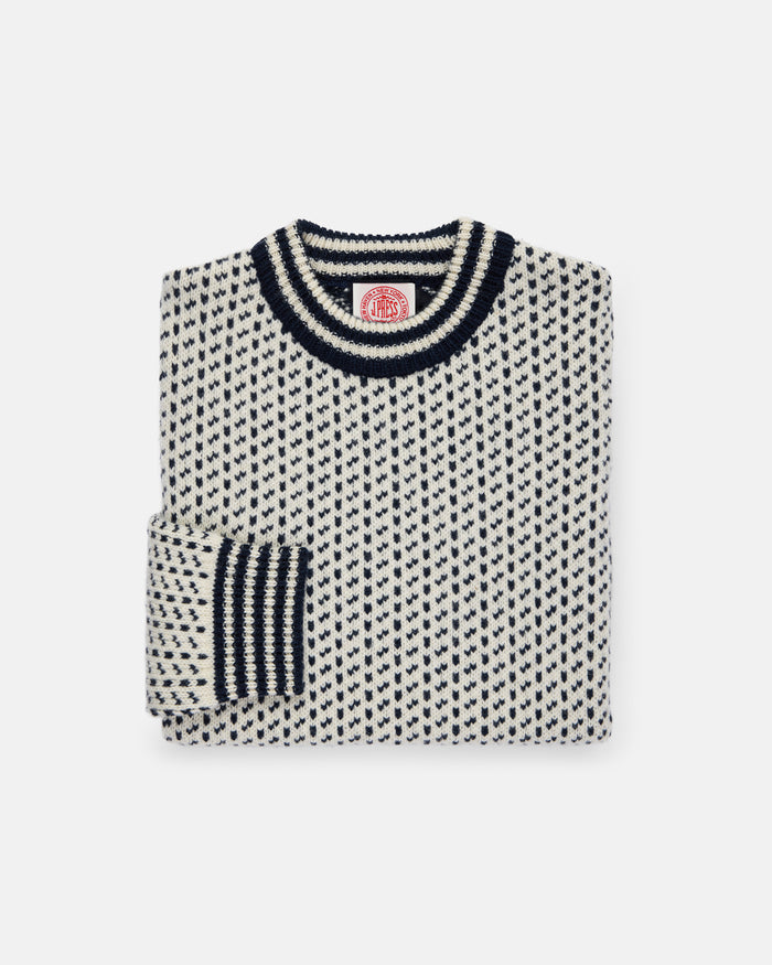 Made-in-Norway Original Birdseye Fisherman Sweater