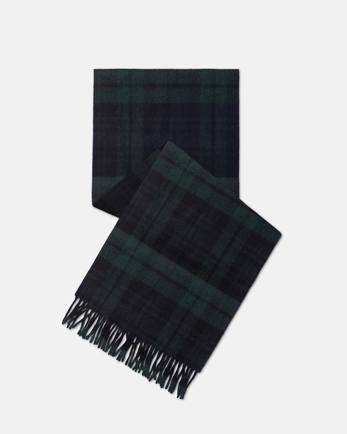 Made-in-Scotland Black Watch Cashmere Muffler