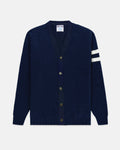 Made-in-Scotland Blue Shaggy Dog University Cardigan