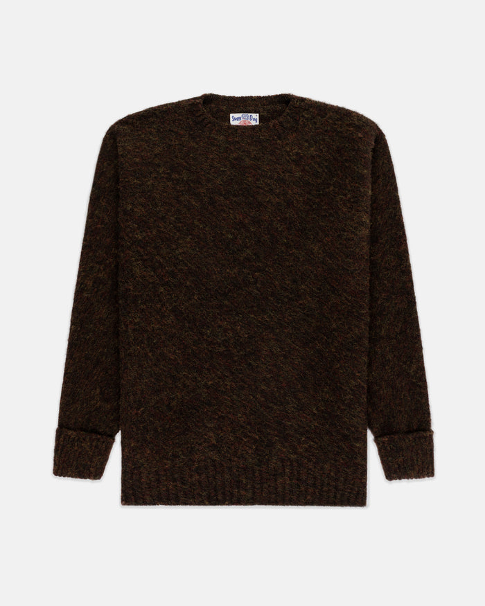 Made-in-Scotland Grouse Shaggy Dog Sweater - Classic Fit