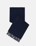Made-in-Scotland Navy Cashmere Muffler