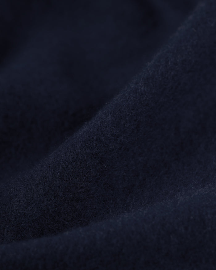 Made-in-Scotland Navy Cashmere Muffler