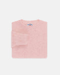 Made-in-Scotland Pink Heather Shaggy Dog Sweater