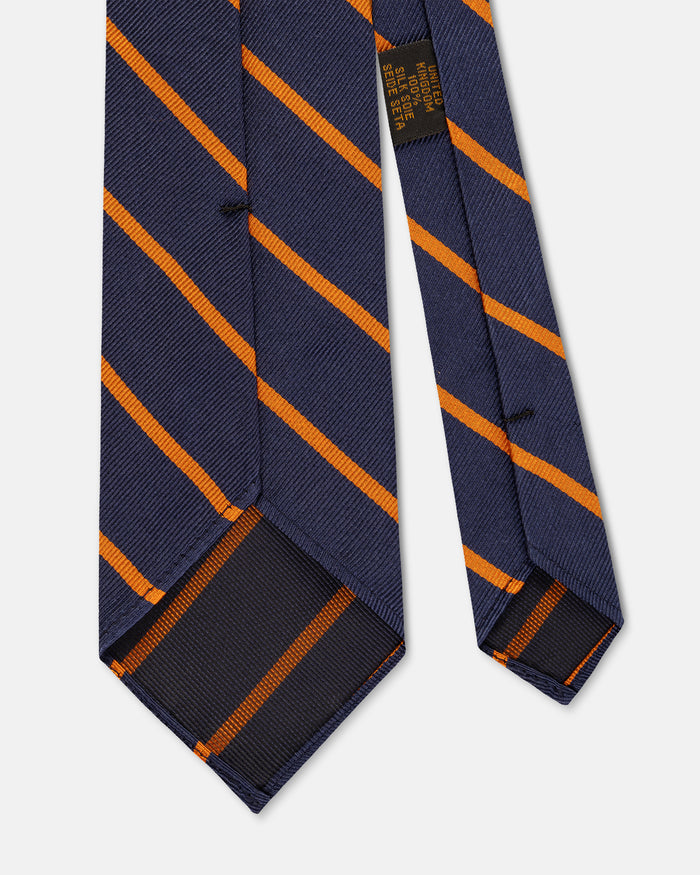 Made-in-UK 4th Battalion Royal Sussex Regiment Silk Repp Tie