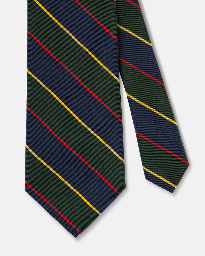 Made-in-UK Argyll And Sutherland Highlanders Regimental Silk Repp Tie