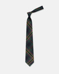Made-in-UK Modern Kennedy Tartan Wool Tie