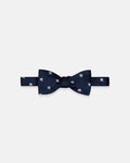 Made-in-UK Navy Lion Rampant Club Bow Tie