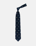 Made-in-UK Navy Sports Club Tie