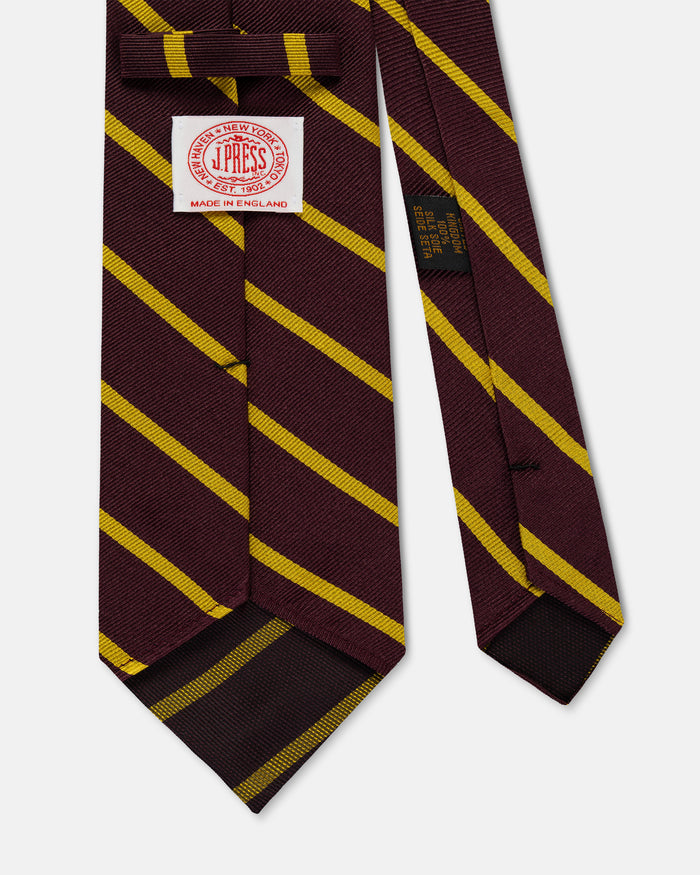 Made-in-UK Northants County Cricket Club Silk Repp Tie