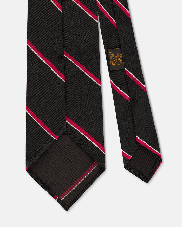 Made-in-UK Old Radley Silk Repp Tie