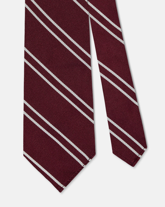 Made-in UK Streatham-Croydon RFC Silk Repp Tie