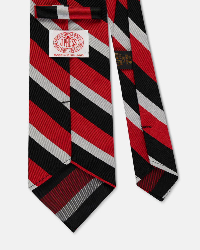 Made-in-UK Thames Rowing Club Silk Repp Tie