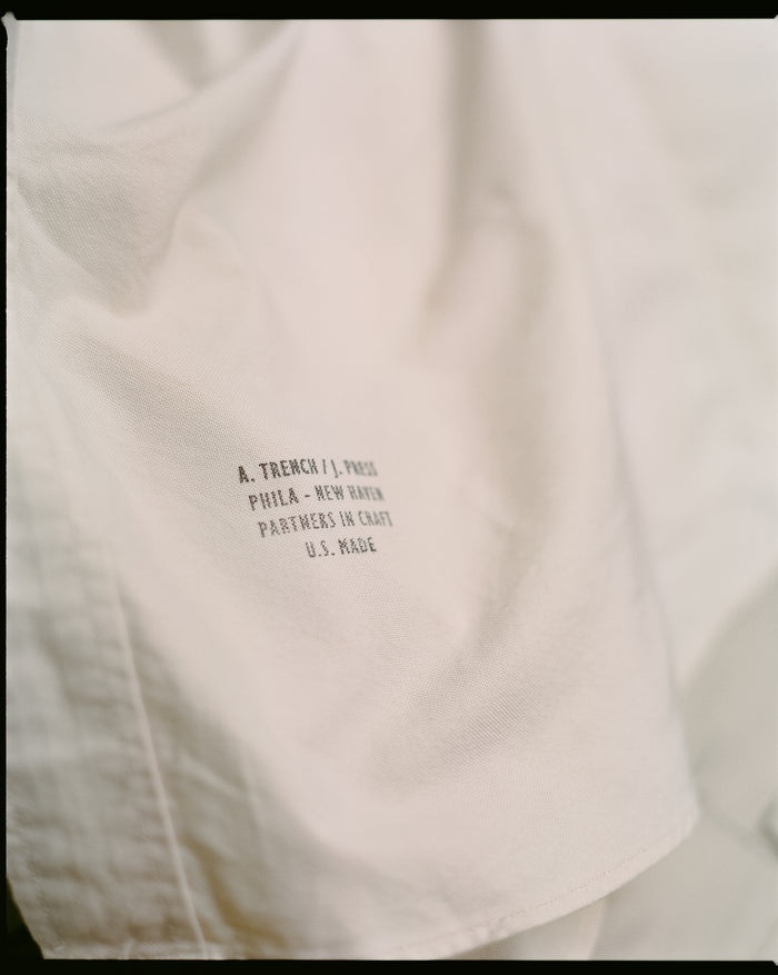 Made-in-USA Almond Natural Dye Oxford Shirt