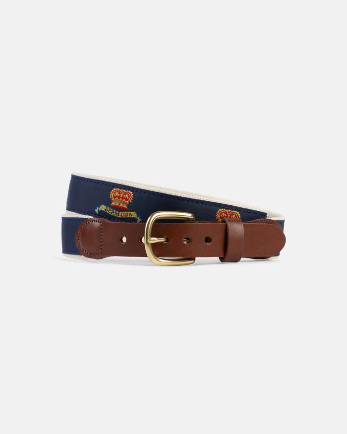 Made-in-USA Bermuda Royal Motif Belt
