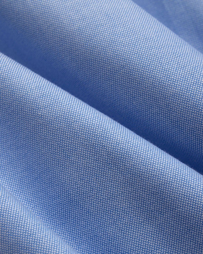 Made-in-USA Blue Oxford Cloth Button Down Shirt  - Regular Fit